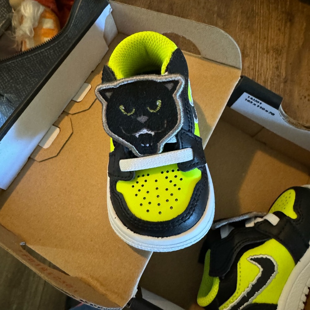 Jordan 1 low top black cat